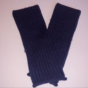 Navy Blue Leg Warmers